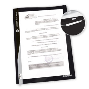 FOLDER PLAST. T-5 NEGRO T/O