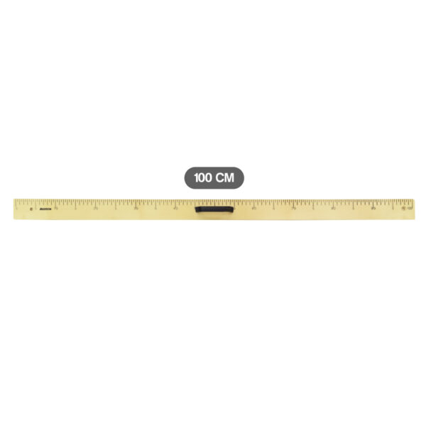 REGLA 100CM. No.229 PLAST.IMIT. MADERA