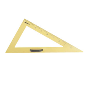 ESCUADRA 50CM/45o PLAST.IMIT. MADERA
