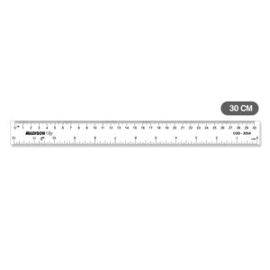 REGLA 30 CM. No.821 TRANS. INCOLORO YOU