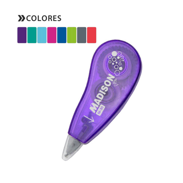 CORRECTOR EN CINTA No.M-30 8 COL.SURTIDOS YOU