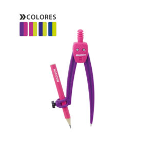 COMPAS C/LAPIZ No.2 PLASTICO