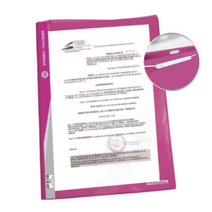 FOLDER PLAST. T-5 FUCSIA T/O