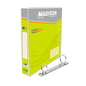 CARPETA C/VISOR A4 1" MEC.2D BLANCO