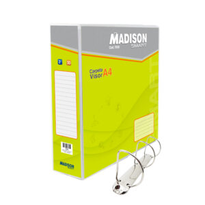 CARPETA C/VISOR A4 3" MEC.3D BLANCO