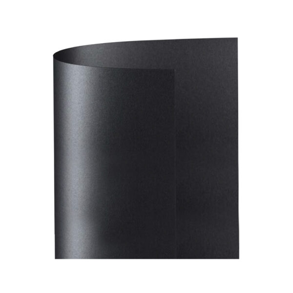 CR CARTULINA MAJESTIC BLACK SATIN 72X102CM.250G
