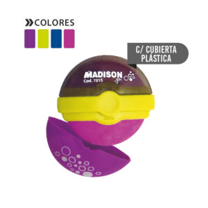 BORRADOR C/CUB.PLASTICA YOU (12PZS.)