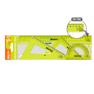 ESTUCHE GEOMET. OPP VERDE
