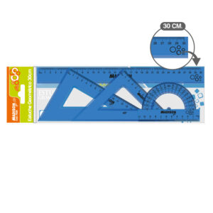 ESTUCHE GEOMET. OPP AZUL