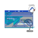 ESTUCHE GEOMET. FLEXIBLE AZUL