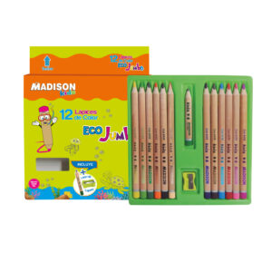 LAPICES 12 COL. JUMBO LARGO