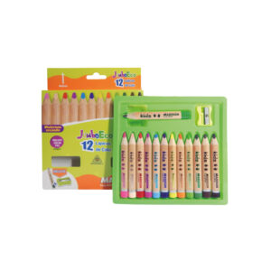 LAPICES 12 COL. JUMBO CORTO