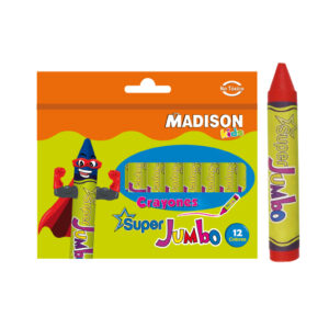 CRAYON SUPER JUMBO 12 COLORES