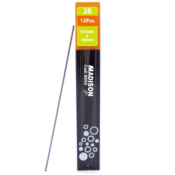 MINAS NEGRAS 2B 0.5MM (24TBS.)