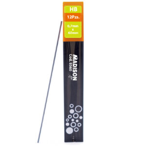 MINAS NEGRAS HB 0.7MM (24TBS.)