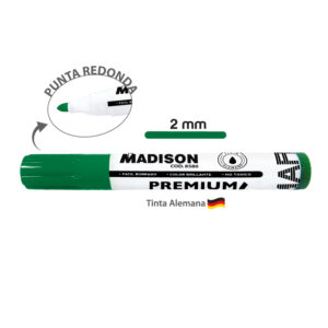 MARCADOR PIZARRA No.330 VERDE P/REDONDA (12PZS.)