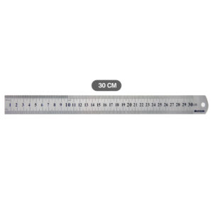 REGLA DE 30 CM. METAL INOX SMART