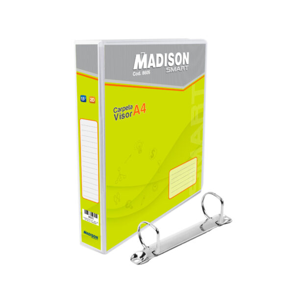CARPETA C/VISOR A4 1,5" MEC.2D BLANCO