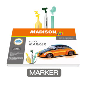 BOCK PAPEL MARKER BLANCO 70GR.21,5X30,5 20HJS.