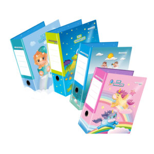 ARCHIVADOR DE PALANCA INFANTIL T/O LOMO ANCHO 4 DISENOS