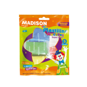 PLASTILINA SUPER LIVIANA MODELING 5 COLORES