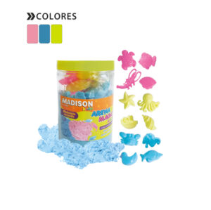ARENA MAGICA 500GRS+UTENCILIOS/BOTE PLAST.