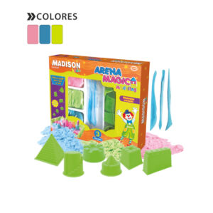ARENA MAGICA 150GRS. X 3 COL.+ UTENCILIOS