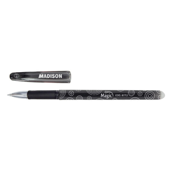 BOLIGRAFO NEGRO 0.5MM BORRABLE MAGIC (12PZS)