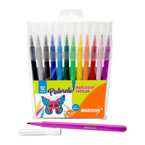 MARCADORES 12 COLORES