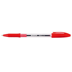 BOLIGRAFO ROJO 0.5MM NO.89 BASIC (12 PZS.)