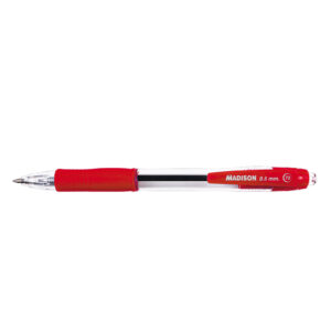 BOLIGRAFO ROJO 0.5MM RETRAC.NO.72 QUICK (12 PZS)