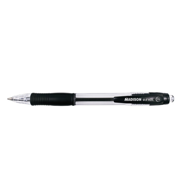 BOLIGRAFO NEGRO 0.5MM RETRAC.NO.72 QUICK (12 PZS)