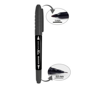 MARCADOR MIX DOBLE PUNTA 12PZAS